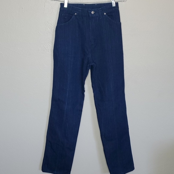 white pinstripe jeans